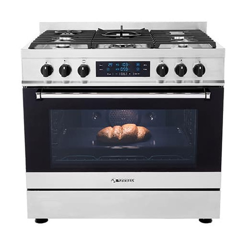 اجاق گاز نما استیل مدل والنتینو SGC5-6111N